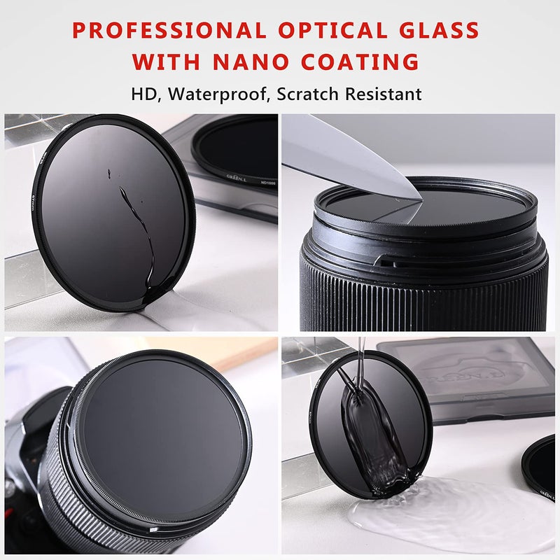 GREEN.L 82mm Infrared Filter, 82mm IR 720nm (R72) Filter for Camera Lens - Image 4